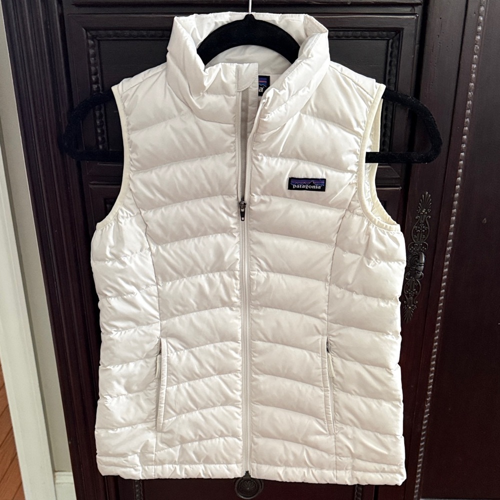 Patagonia Girls Down Sweater Vest M 10